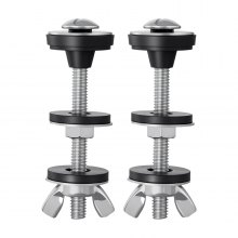 Universal Toilet Tank to Bowl Bolts Kit Heavy Duty Toilet Bolt Gasket Kit 2 Pack