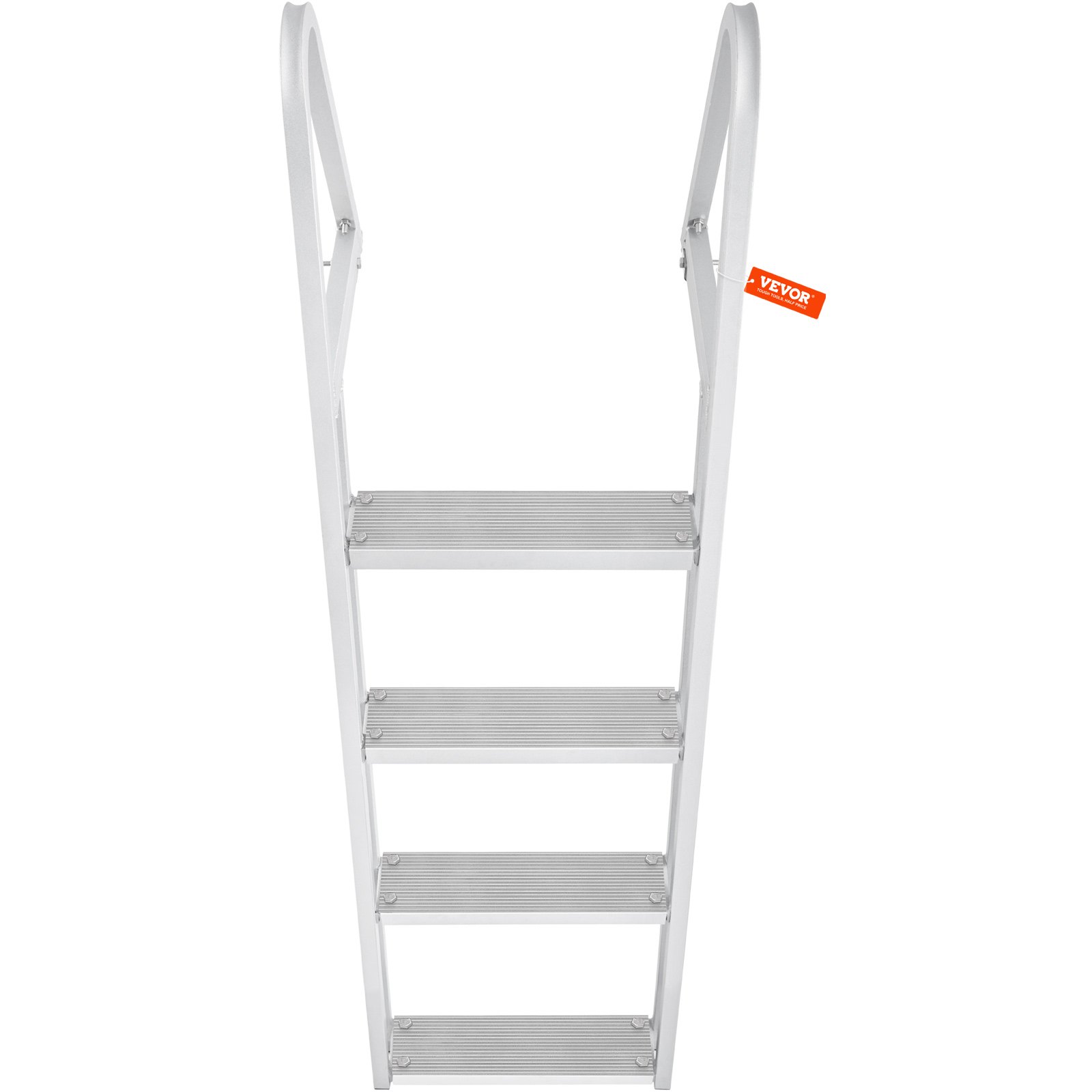 Scara de andocare din aluminiu VEVOR Scara de doc pentru barci detasabila in 4 trepte cu o sarcina de 350 lbs