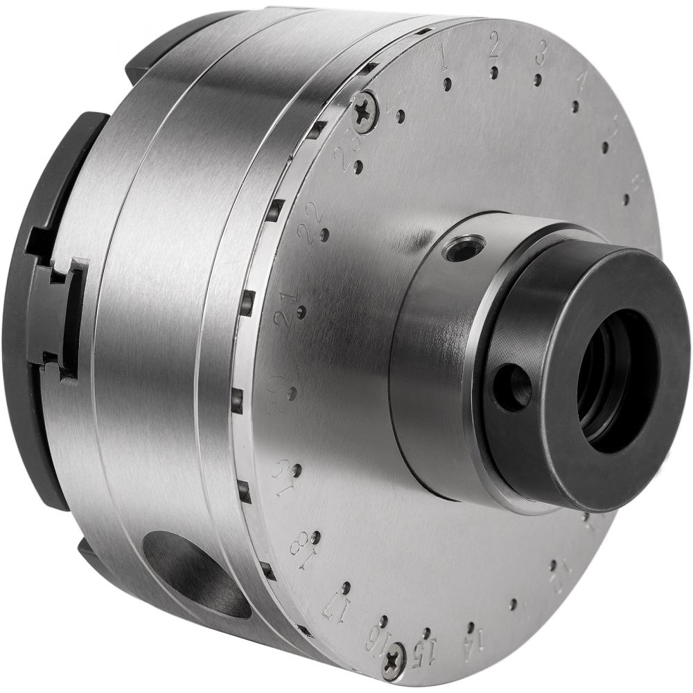 VEVOR 4 Jaw Self Centering Lathe Chuck M33 Mount Wood Machine Function Geared Scroll Chuck Set 125 MM - M33 x 3.5 51059210 for Wood Turning Lathe