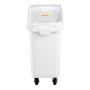 VEVOR Rice Storage Container, 21Gallon/80L Capacity Large Dog Food Dispenser Bin, Kitchen Ingredient Grain Cereal Flour Bin, Pet food Containers with Wheels, Scoop, and Airtight Lid, 1 Pack