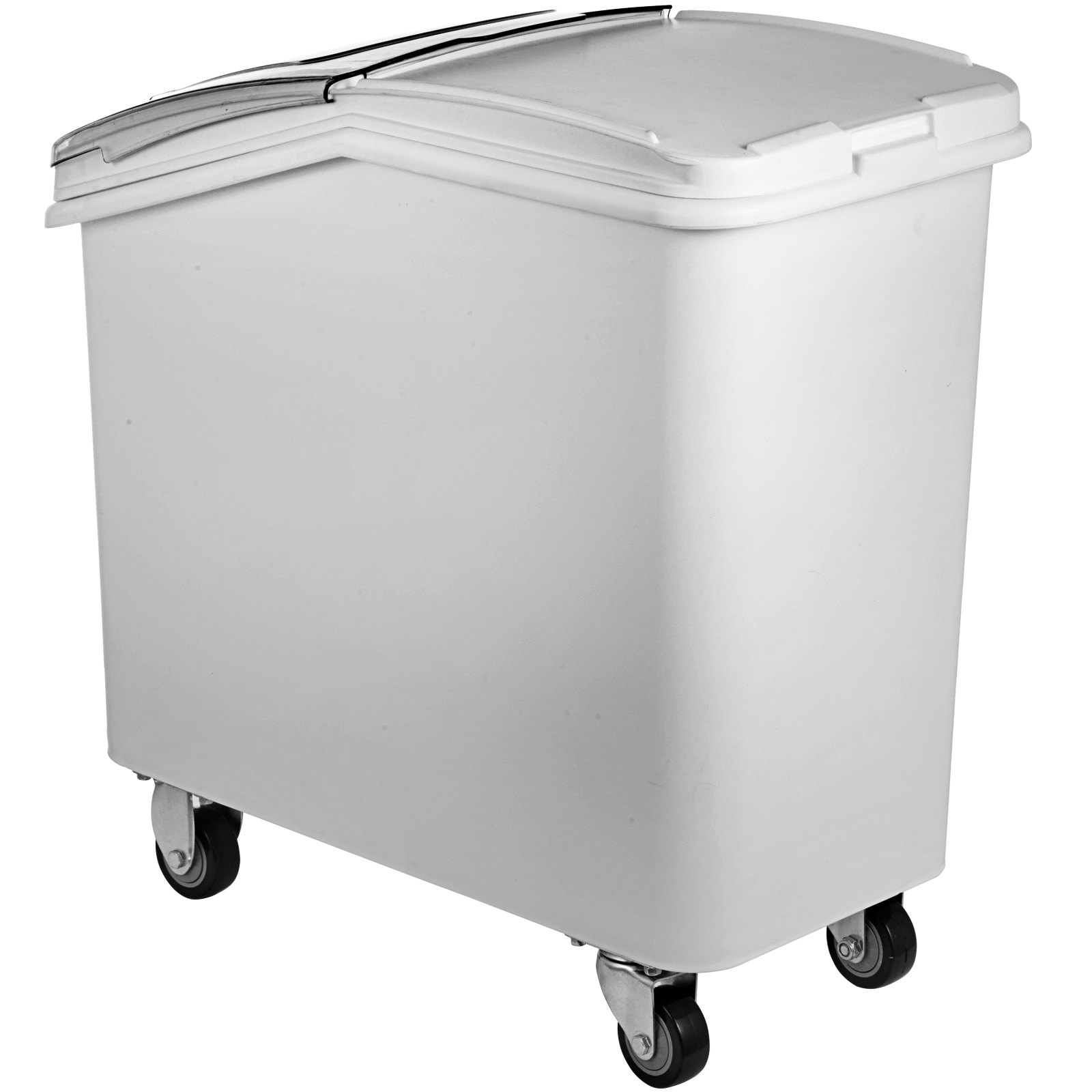 VEVOR 2x Ingredient Bin With Casters 21 Gallon Food Safe Restaurant Kitchen Flour Bins