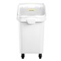 VEVOR Rice Storage Container, 27Gallon/100L Capacity Large Dog Food Dispenser Bin, Kitchen Ingredient Grain Cereal Flour Bin, Pet food Containers with Wheels, Scoop, and Airtight Lid, 1 Pack