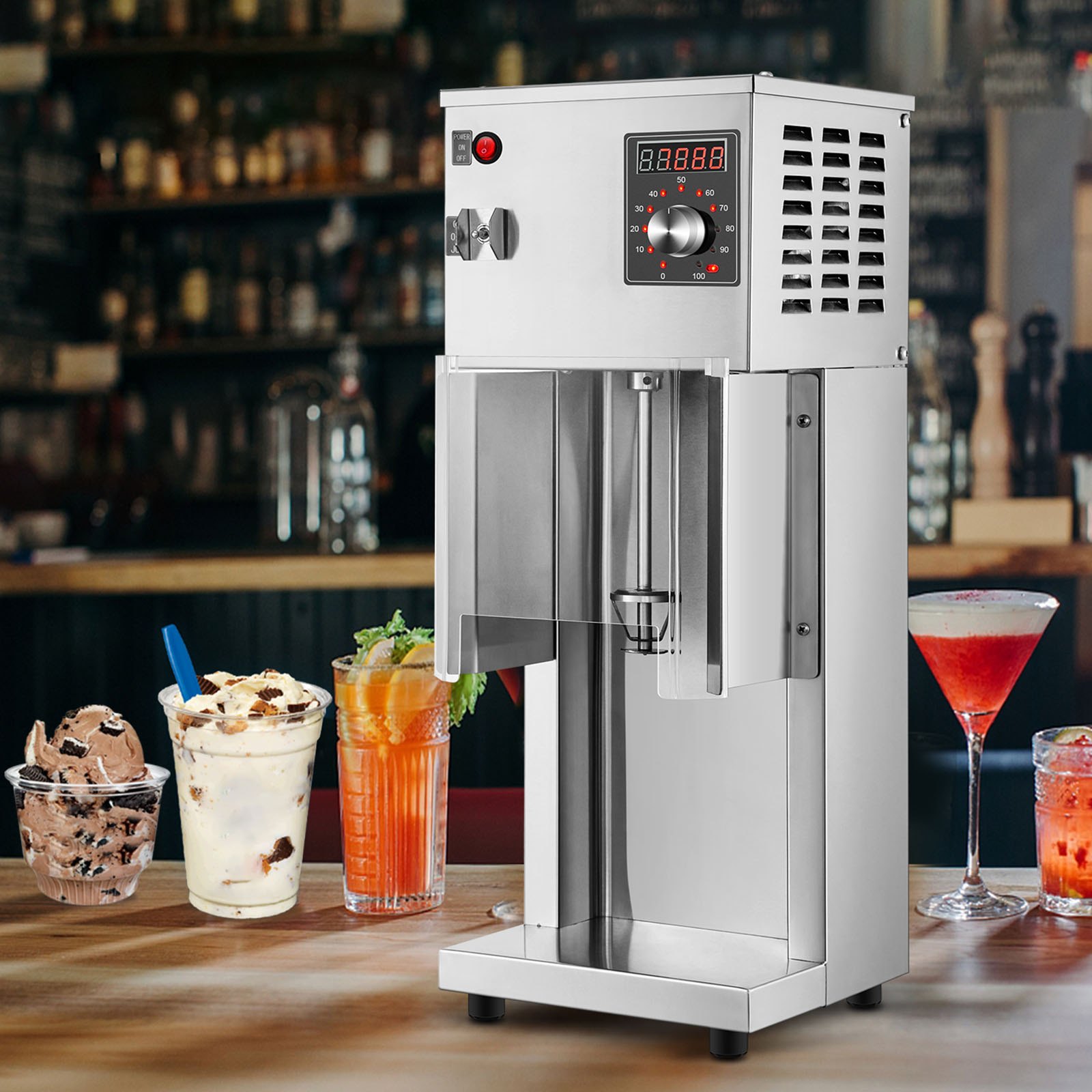 VEVOR Ice Cream Blizzard Maker Commercial Blizzard Maker 10500RPM Blizzard Maker