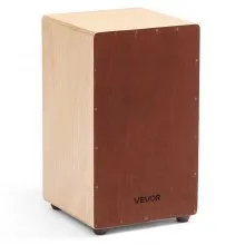 Large Cajon Box Drum Wooden Birchwood Percussion Instrument with Snare Wires
