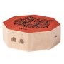VEVOR Unique Cajon Box Drum, with Internal  Guitar Strings, Portable Wooden Percussion Box, Birch Wood Drum Musical Instrument with Adjustable Strap, for Beginners & Professionals, 295 x 295 x 100 mm