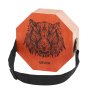 VEVOR Unique Cajon Box Drum, with Internal  Guitar Strings, Portable Wooden Percussion Box, Birch Wood Drum Musical Instrument with Adjustable Strap, for Beginners & Professionals, 295 x 295 x 100 mm