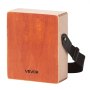 VEVOR Cajon Box Drum Wood Percussion Instrument with Guitar Strings Travel Bag Strap