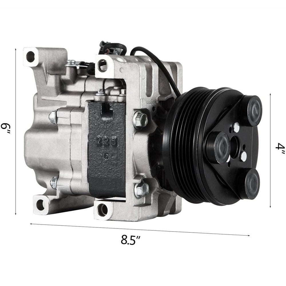 VEVOR CO 24005C EG2161K00 AC Compressor EGY16145Z for Mazda 5 3 CX7 2007-2008 Mazda CX-7 2.3L 97471 98471 2.3L Universal Air Conditioner AC Compress