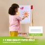 Σετ αξεσουάρ VEVOR Easel Chalk & Markers & Paper Rolls 32PCS for Standing Easel