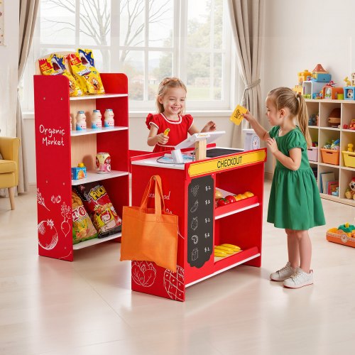 Supermarché Enfant SucceBuy, 81,5 X 30,7 X 85 Cm, Marchande Enfants Jeu Depicerie Magasin Mdf Pour Garcons Et Filles De 3 Ans Et Plus Supermarché Enfant SucceBuy, 81,5 X 30,7 X 85 Cm, Marchande Enfants Jeu Depicerie Magasin Mdf Pour Garcons Et Filles De 3 Ans Et Plus