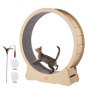 VEVOR Wooden Cat Exercise Wheel 52" Large Cat Treadmill Wheel for Indoor Cats