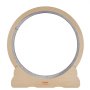 VEVOR Wooden Cat Exercise Wheel, 43.3" Large Cat Treadmill Wheel for Indoor Cats, Cat Running Wheel with Detachable Carpet & Cat Teaser for Running/Walking/Training, Suitable for Most Cats Yellow