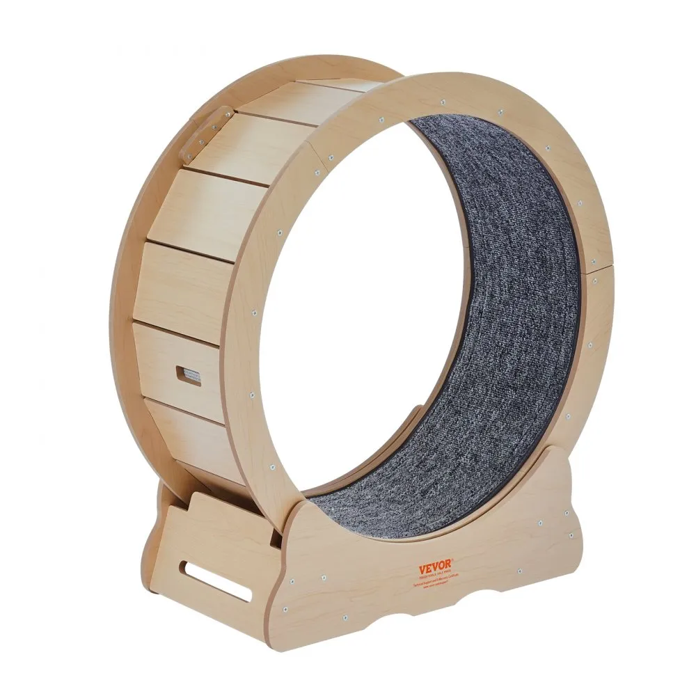 VEVOR Cat Exercise Wheel Large Cat Treadmill Wheel for Indoor Cats 29.5 inch