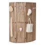VEVOR Wood Room Divider, 4 Panel Wood Folding Privacy Screen, 66.9 Inches Tall Indoor Carved Partition Divider, Portable Decoration Screen, for Room Separation, Home, Office, Restaurant & Bedroom