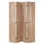 VEVOR Wood Room Divider, 4 Panel Wood Folding Privacy Screen, 66.9 Inches Tall Indoor Carved Partition Divider, Portable Decoration Screen, for Room Separation, Home, Office, Restaurant & Bedroom