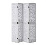 VEVOR Wood Room Divider, 4 Panel Wood Folding Privacy Screen, 66.9 Inches Tall Indoor Carved Wooden Partition, Portable Decoration Screen, for Room Separation, Home, Office, Restaurant & Bedroom