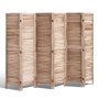 VEVOR Wood Room Divider Portable Wooden Partition 6 Panel for Room Separation