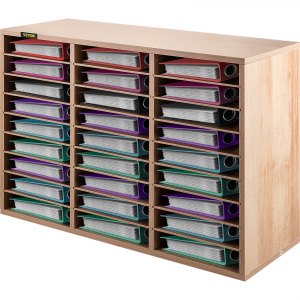 VEVOR Classroom Storage Cabinet Preschool Storage Shelves Wooden 8 Grids Toys Books