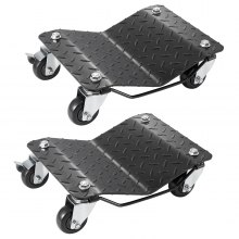 VEVOR Car Dolly Wheel Tire Dolly 2 PCS Heavy Duty Skate Auto Repair Dolly 1360.8 kg