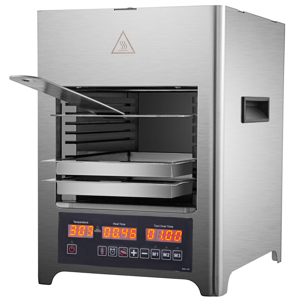 VEVOR Steak Broiler Infrared Steak Grill Broiler w/ LED Display Electric Broiler