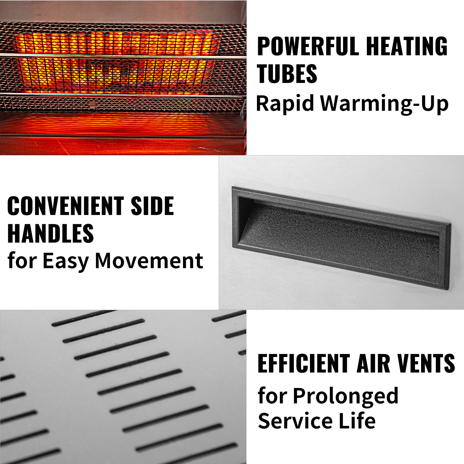 VEVOR Steak Broiler Infrared Steak Grill Broiler w/ LED Display Electric Broiler