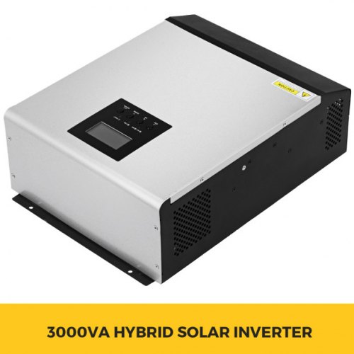 VEVOR 2400W 24V Low Frequency Pure Sine Wave Mppt Off-Grid Power Inverter 230V Ac Solar Inverter
