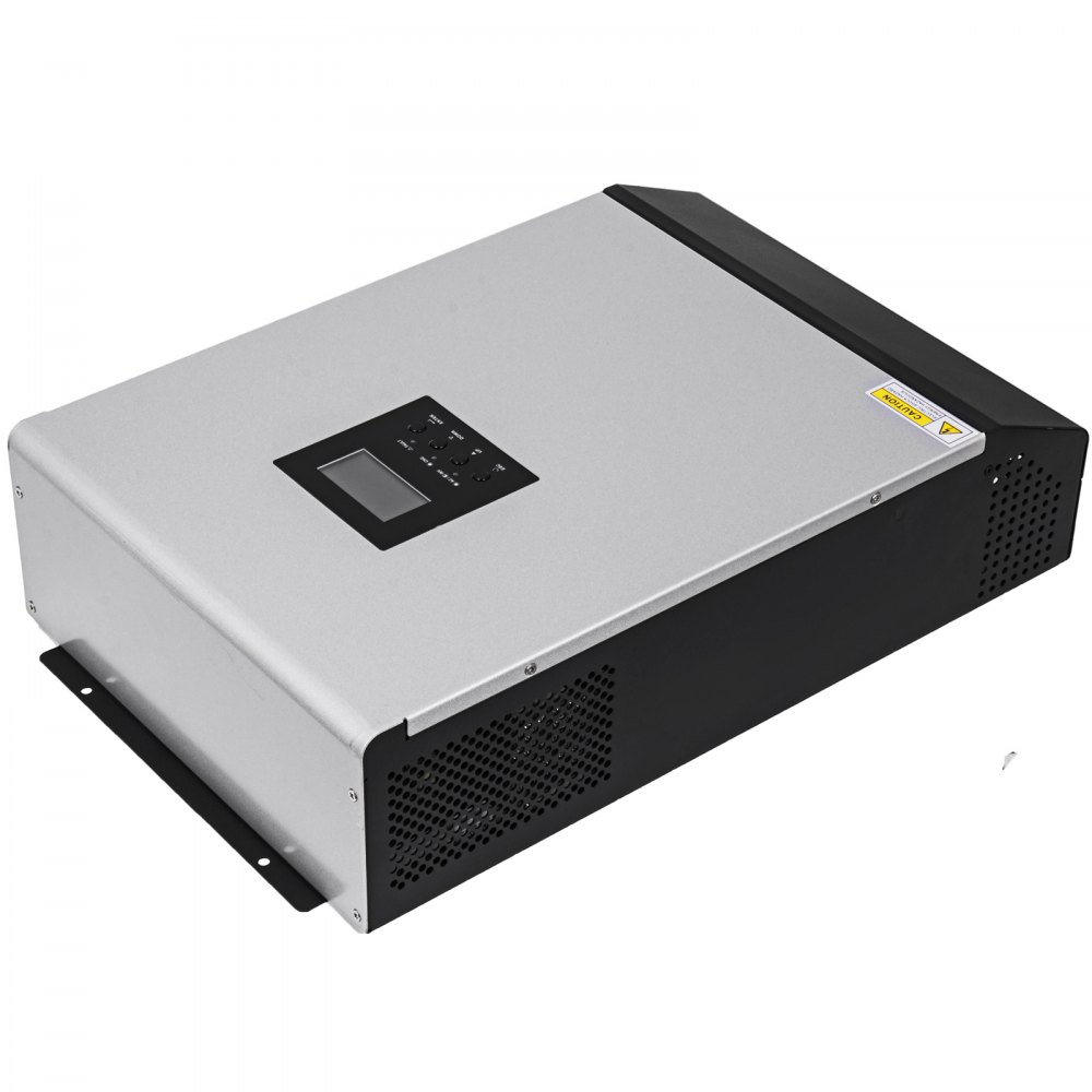 5KVA 48V PWM Hybrid Pure Sine Wave Solar Inverter Silver & Black 4000W