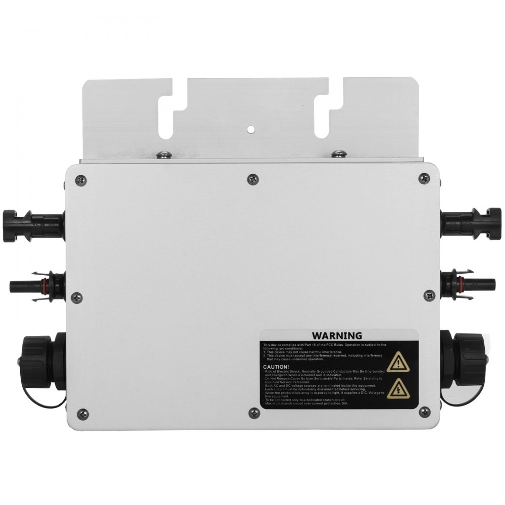 VEVOR 600W MPPT Waterproof Solar Grid Tie Inverter DC to AC 220V Micro Inverter (600w 220v)