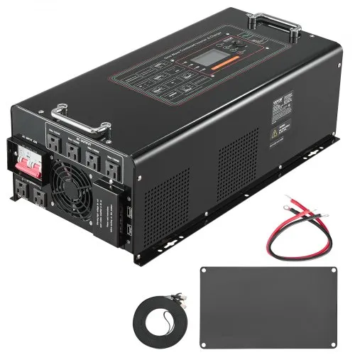 Onduleur Sinusoïdale Pure 8000W 12V/24V Vers 220V – Puissant Pour Maison, Camping-car & Solaire
