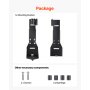 VEVOR High Lift Off Road Jack Mount Bracket Jeep Wrangler YJ/TJ/JK/JL 1986-2024