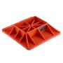 VEVOR High Lift Jack Base and Handle Keeper Off Road Jack Support Stand Base Red