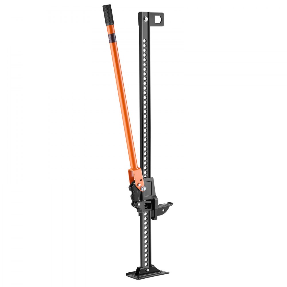 VEVOR Farm Jack, 122 cm Utility High Lift Farm Jack, 3.18 Ton Capacity Ratcheting Off Road Utility Jacks, Heavy-Duty Lift Jacks with 130.1-1079.5 mm Lifting Range for Tractor, Truck, SUV