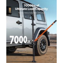 48" Off Road Farm Jack Hoist 7000 Lbs High Lift Tractor Vehicle's Winch