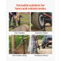 VEVOR 153cm Off Road Farm Jack Hoist with Base 3.18 T High Lift Tractor Vehicle