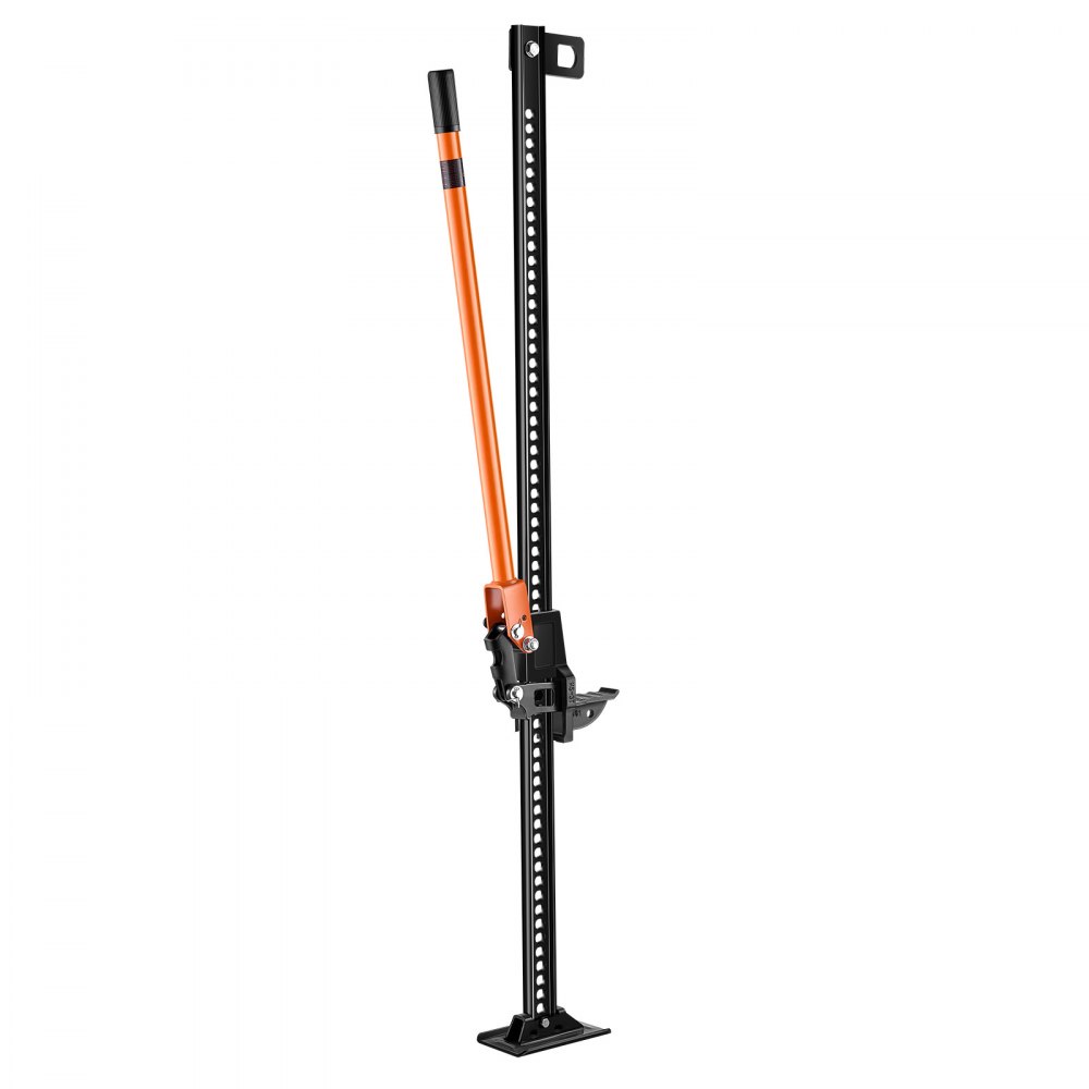 VEVOR Farm Jack, 152.5 cm Utility High Lift Farm Jack, 3.18 Ton Capacity Ratcheting Off Road Utility Jacks, Heavy-Duty Lift Jacks with 130.1-1380 mm Lifting Range for Tractor, Truck, SUV