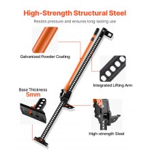 60" Off Road Farm Jack Hoist 7000 Lbs High Lift Tractor Vehicle's Winch