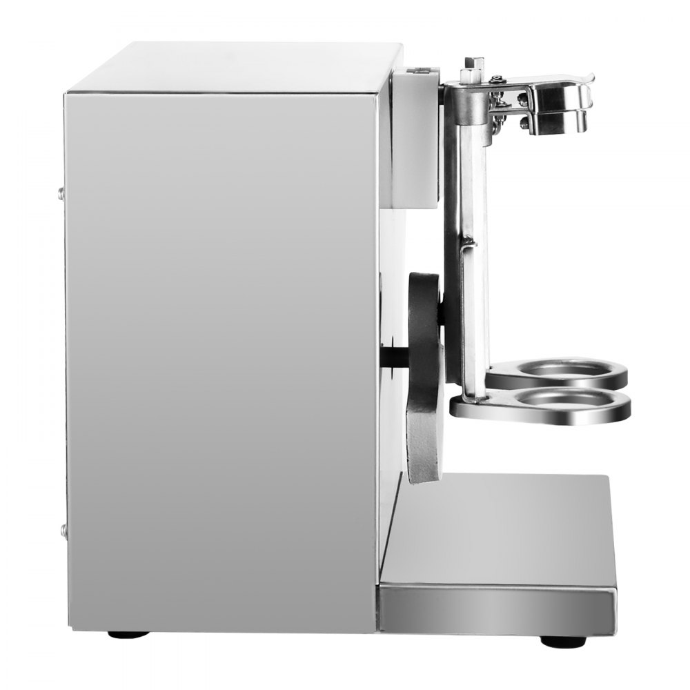 VEVOR Milk Tea Shaker Double Frame Milk Tea Shaking Machine 400r per Minute Stainless Steel Auto Tea Milk Making Machine for Boba Milk Tea