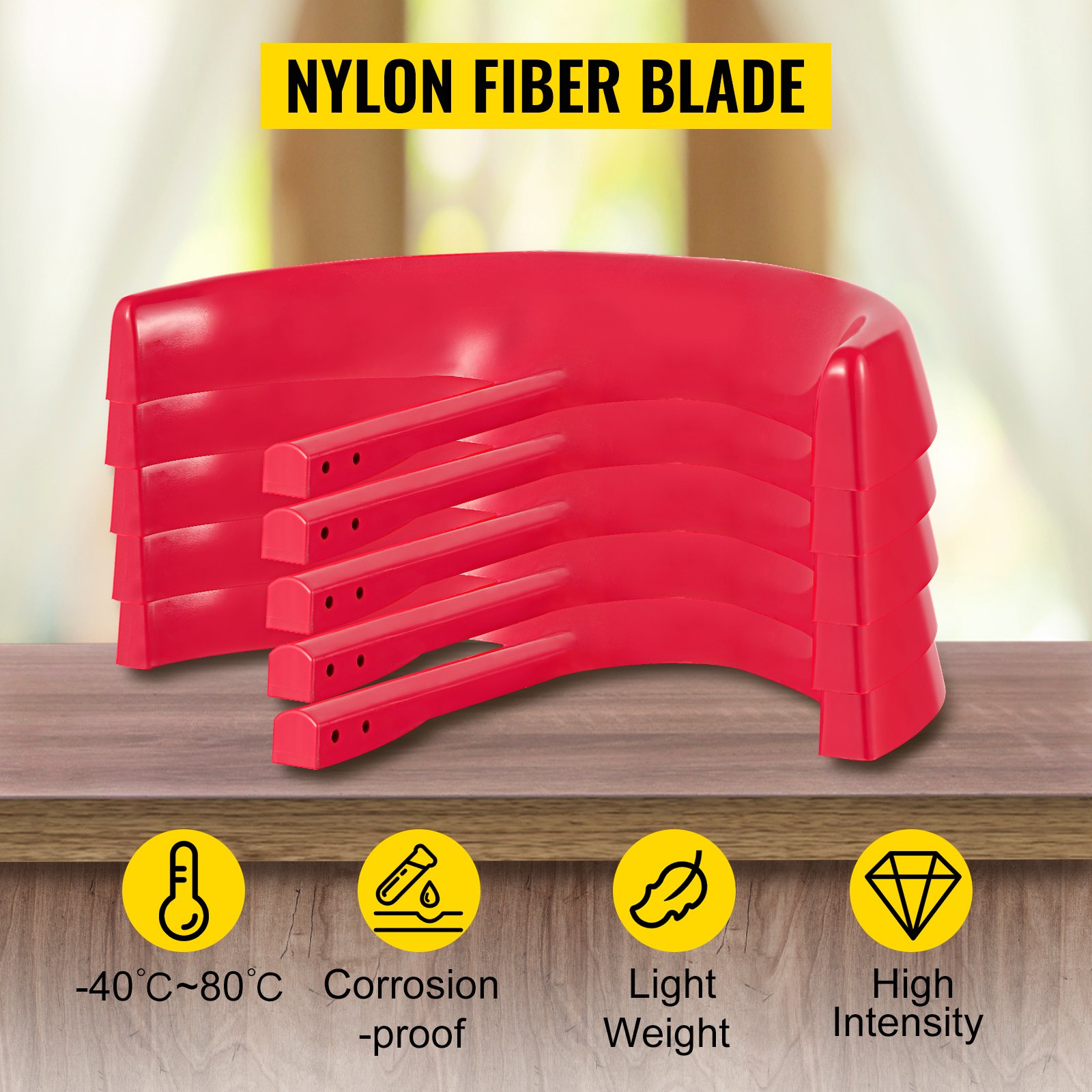 400W 12V Vertical Wind Turbine Red Lantern Style Wind Power Generator