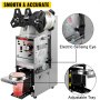 VEVOR Semi-automatic Bubble Tea Cup Sealer Sealing Machine 300-500 Cup/h