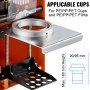 Vevor Manual Tea Cup Sealer Machine Manual Cup Sealer Orange 300-500 Cups/hour