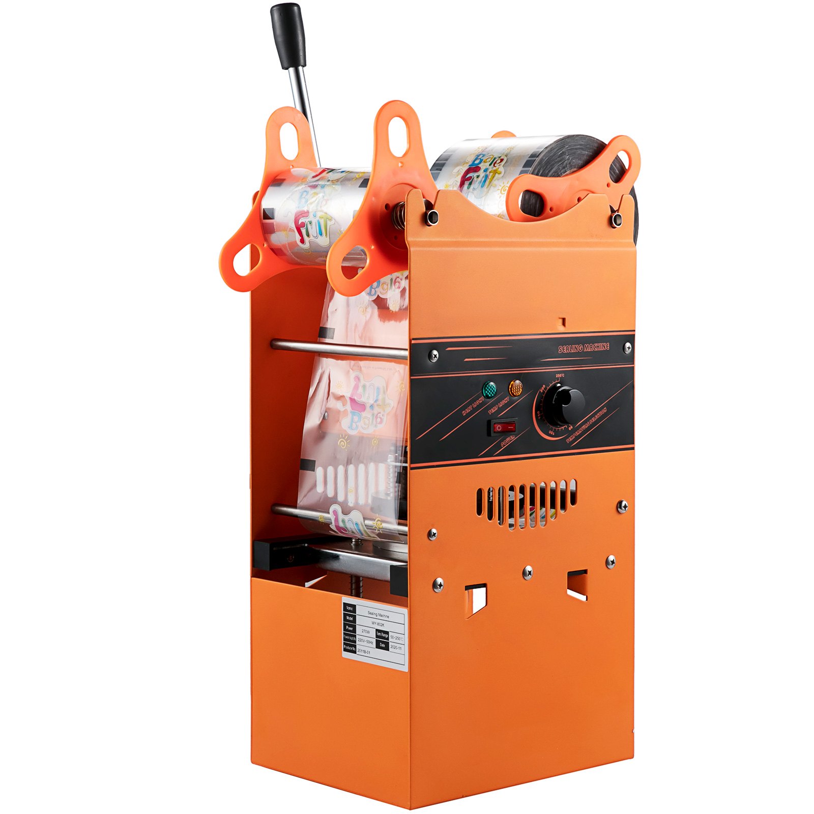 VEVOR Manual Cup Sealer Sealing Machine Coffee Boba Bubble Tea 300 500 Cups/hr