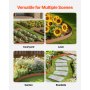 VEVOR Steel Landscape Edging 10 Packs 40 x 4.5in Weather-Resistant for Yard Lawn
