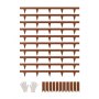 VEVOR Steel Landscape Edging 10 Packs 40 x 4.5in Weather-Resistant for Yard Lawn