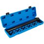 VEVOR Inner Tie Rod Tool Kit, 12 Pcs Tie Rod Removal Tool, 12 Pcs Crowfoot Adapters Master Inner Tie Rod Tool Set, 1/2 Inch Drive Tube Tie Rods Tool, Heavy-Duty Steel Inner Tie Rod Removal Tool For Ve
