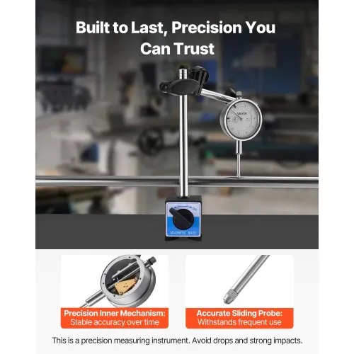 Dial Indicator Holder, Hard Steel Half Round Combination For Connection With Dial Gauges Test Dial Indicator Arc Holder