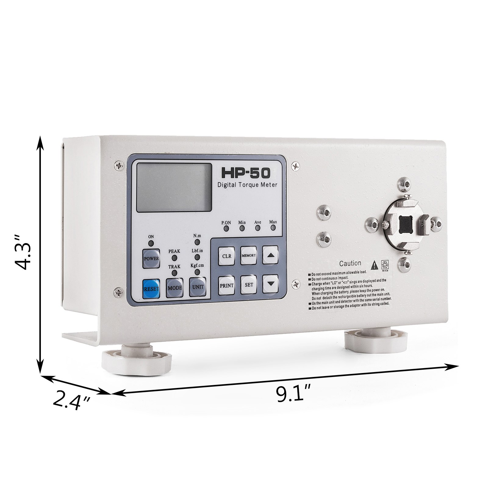 Printable Torquemeter Hios Hp-50 Digital Torque Meter Torsiometer Usb Interface