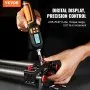 VEVOR Digital Torque Screwdriver, 0.64 cm Drive Screwdriver Torque Wrench, Electrician Torque Screwdriver with LCD, 0.30-7.98 N·m Torque Range, 0.01 N·m Increment Torque Screwdriver with Bits & Case