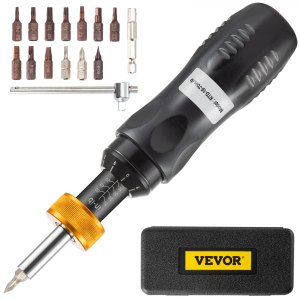 Wanlvkang Bike Torque Wrench Set – 10 To 65 In.Lb, Click-Type, Easy-Read Tool For Bicycle Maintenance & Repair