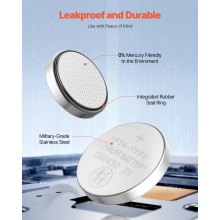 Pilas de litio CR2450 (paquete de 4), 3 voltios, 600 mAh, de larga duración, tipo moneda y botón, 20 unidades