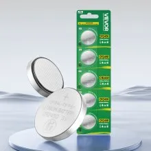 CR2450 Lithium Battery 4-Pack 3 Volt 600mAh Long-Lasting Coin & Button 20-Count